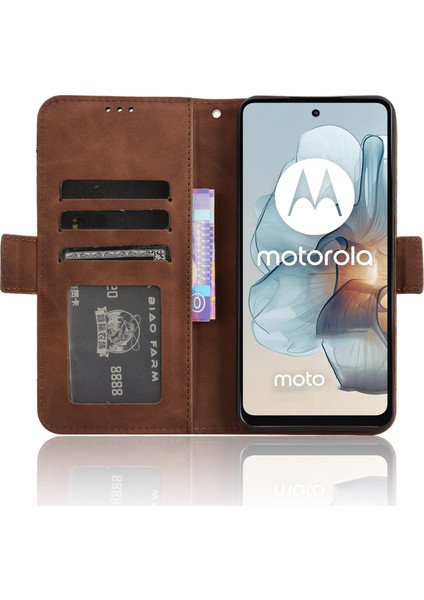 Motorola Moto G45 5g Flip Pu Deri Darbeye Dayanıklı Koruyucu Kılıf Kredi Kartı Tutucu ile Uyumlu (Yurt Dışından) fırsatları