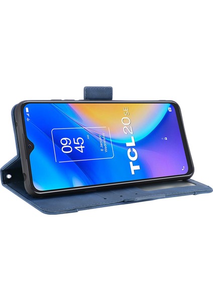 Tcl 20SE Flip Pu Deri Darbeye Dayanıklı Koruyucu Kılıf Kredi Kartı Tutucu ile Uyumlu (Yurt Dışından) indirimleri