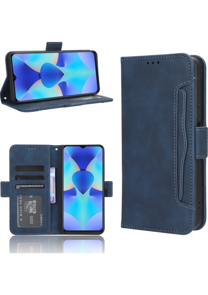 Tecno Spark 10 4g Flip Pu Deri Darbeye Dayanıklı Koruyucu Kılıf Kredi Kartı Tutucu ile Uyumlu (Yurt Dışından) fırsatları