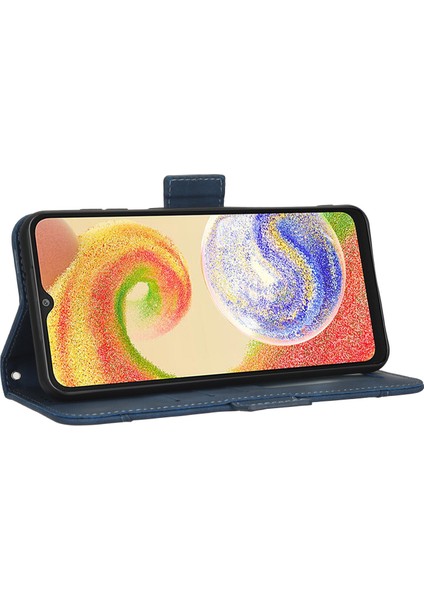 Samsung Galaxy A04 Flip Pu Deri Darbeye Dayanıklı Koruyucu Kılıf Kredi Kartı Tutucu ile Uyumlu (Yurt Dışından) indirimleri