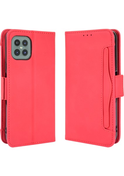 Cubot C30 Flip Pu Deri Darbeye Dayanıklı Koruyucu Kılıf Kredi Kartı Tutucu ile Uyumlu (Yurt Dışından)