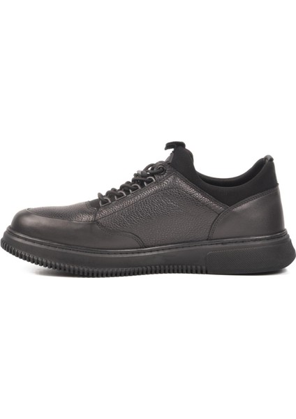 3K1235 Siyah Hakiki Deri Erkek Sneaker fiyatları