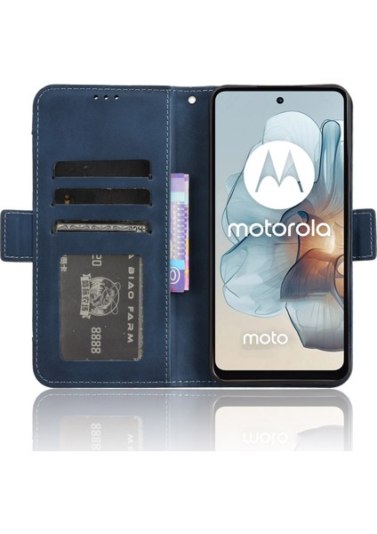 Motorola Moto G45 5g Flip Pu Deri Darbeye Dayanıklı Koruyucu Kılıf Kredi Kartı Tutucu ile Uyumlu (Yurt Dışından) fırsatları