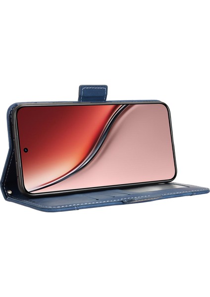 Realme P3 Ultra 5g Flip Pu Deri Darbeye Dayanıklı Koruyucu Kılıf Kredi Kartı Tutucu ile Uyumlu (Yurt Dışından)