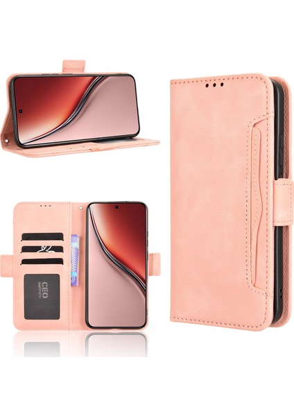 Realme P3 Ultra 5g Flip Pu Deri Darbeye Dayanıklı Koruyucu Kılıf Kredi Kartı Tutucu ile Uyumlu (Yurt Dışından)