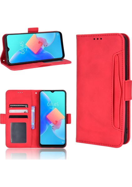 Tecno Spark 8c Flip Pu Deri Darbeye Dayanıklı Koruyucu Kılıf Kredi Kartı Tutucu ile Uyumlu (Yurt Dışından) fırsatları