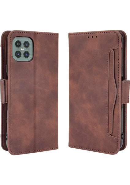 Cubot C30 Flip Pu Deri Darbeye Dayanıklı Koruyucu Kılıf Kredi Kartı Tutucu ile Uyumlu (Yurt Dışından)