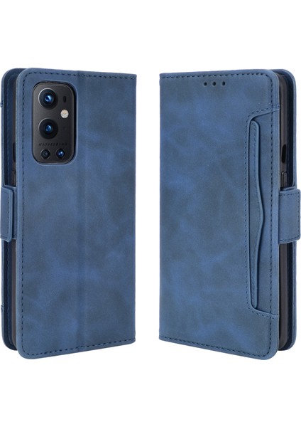Oneplus 9 Pro Flip Pu Deri Darbeye Dayanıklı Koruyucu Kılıf Kredi Kartı Tutucu ile Uyumlu (Yurt Dışından)