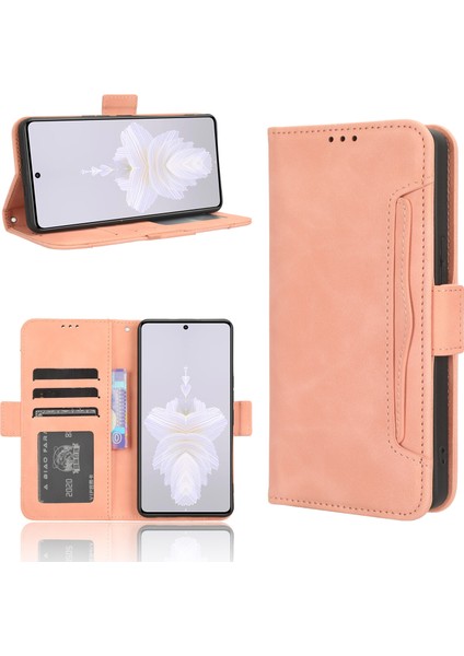 Tecno Camon 20 Pro 5g Flip Pu Deri Darbeye Dayanıklı Koruyucu Kılıf Kredi Kartı Tutucu ile Uyumlu (Yurt Dışından)