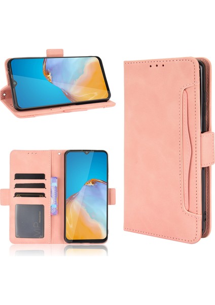 Cubot Note 20/20 Pro Flip Pu Deri Darbeye Dayanıklı Koruyucu Kılıf Kredi Kartı Tutucu ile Uyumlu (Yurt Dışından)