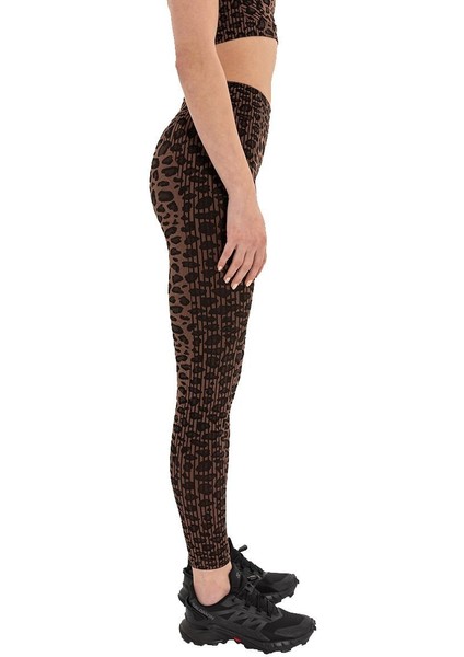 Leopar Desen Seamless Toparlayıcı Tayt fırsatları