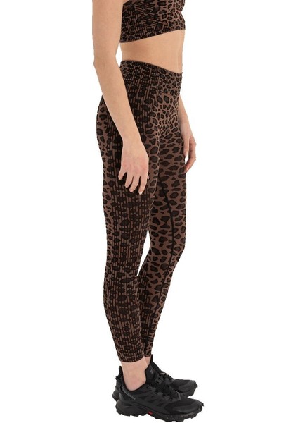 Leopar Desen Seamless Toparlayıcı Tayt indirimleri