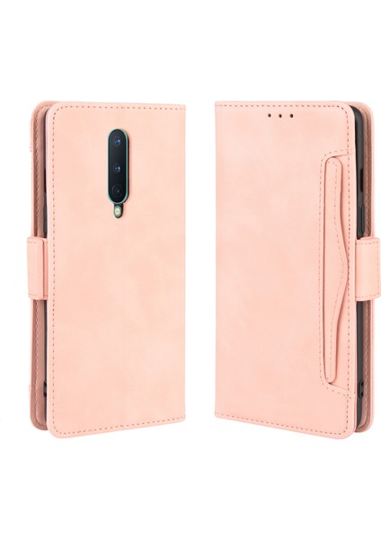 Oneplus 8 Flip Pu Deri Darbeye Dayanıklı Koruyucu Kılıf Kredi Kartı Tutucu ile Uyumlu (Yurt Dışından)