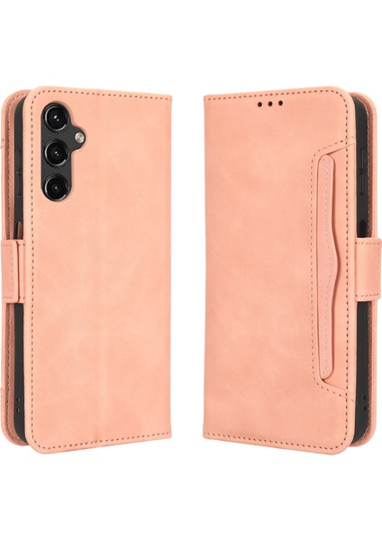 Samsung Galaxy A14 4g Flip Pu Deri Darbeye Dayanıklı Koruyucu Kılıf Kredi Kartı Tutucu ile Uyumlu (Yurt Dışından)