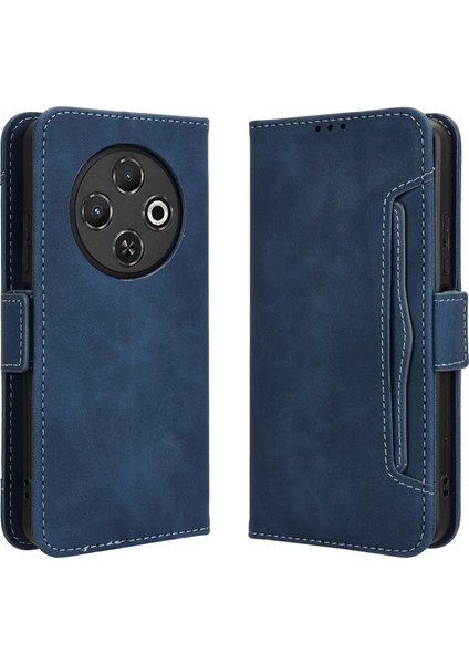 Tecno Spark 30C 4g Flip Pu Deri Darbeye Dayanıklı Koruyucu Kılıf Kredi Kartı Tutucu ile Uyumlu (Yurt Dışından)