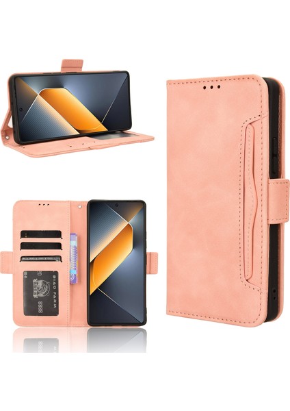 Tecno Pova 6 Pro 5g Flip Pu Deri Darbeye Dayanıklı Koruyucu Kılıf Kredi Kartı Tutucu ile Uyumlu (Yurt Dışından) indirimleri