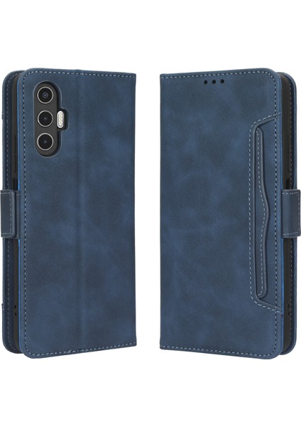 Tecno Pova 3 Flip Pu Deri Darbeye Dayanıklı Koruyucu Kılıf Kredi Kartı Tutucu ile Uyumlu (Yurt Dışından)