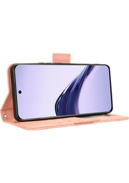 Realme 13 Pro Plus Flip Pu Deri Darbeye Dayanıklı Koruyucu Kılıf Kredi Kartı Tutucu ile Uyumlu (Yurt Dışından)