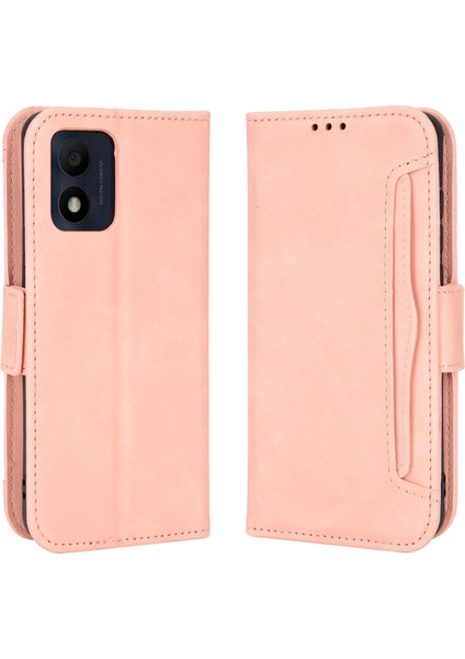 Tcl 303 Flip Pu Deri Darbeye Dayanıklı Koruyucu Kılıf Kredi Kartı Tutucu ile Uyumlu (Yurt Dışından)