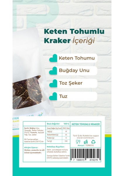 Ketentohumlu Kraker fırsatları