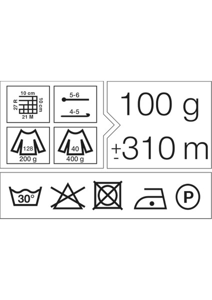 Duru 100GR 310M El Örgü Ipi
