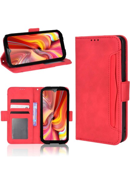 Doogee S96 Pro Flip Pu Deri Darbeye Dayanıklı Koruyucu Kılıf Kredi Kartı Tutucu ile Uyumlu (Yurt Dışından) fırsatları