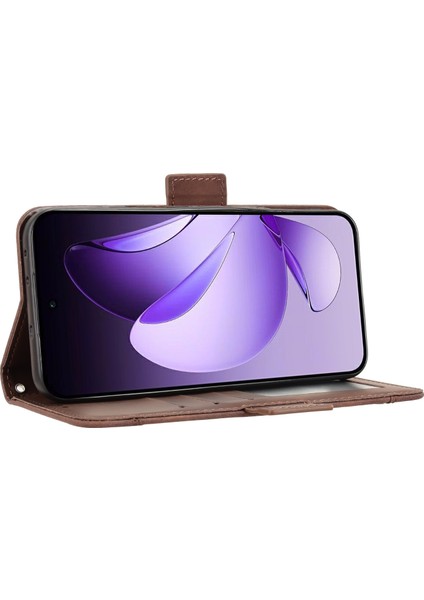 Oppo Reno 13 5g Flip Pu Deri Darbeye Dayanıklı Koruyucu Kılıf Kredi Kartı Tutucu ile Uyumlu (Yurt Dışından) indirimleri