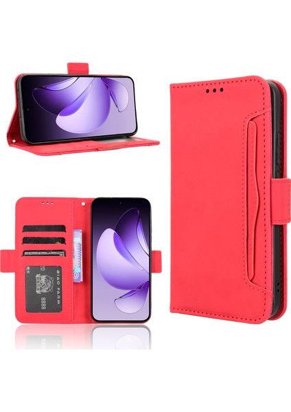 Oppo Reno 13 5g Flip Pu Deri Darbeye Dayanıklı Koruyucu Kılıf Kredi Kartı Tutucu ile Uyumlu (Yurt Dışından) fırsatları