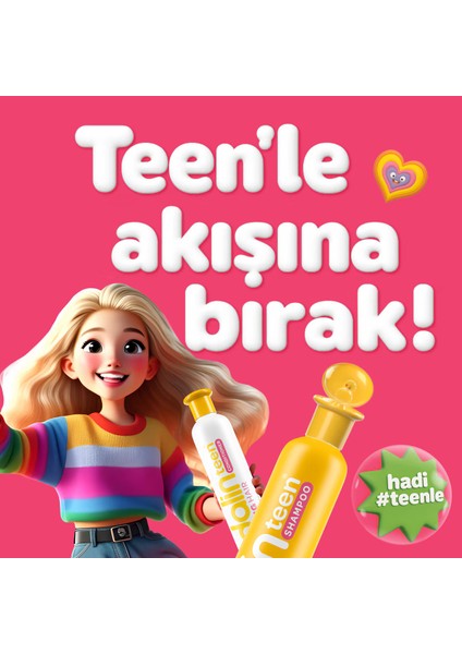 Teen Xlong Hair Şampuan 190 ml indirimleri