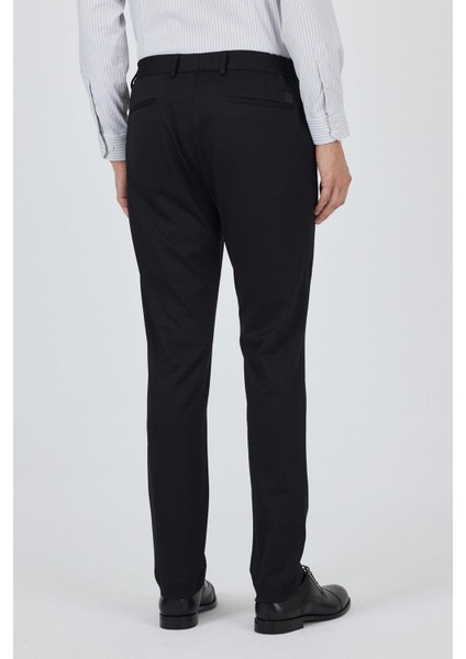 Siyah Esnek Yandan Cepli Casual Slim Fit Jogger Pantolon 1003250157 indirimleri