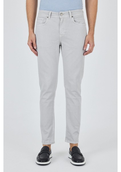 Taş Rengi Pamuklu 5 Cep Casual Slim Fit 5 Cep Pantolon 1003250318