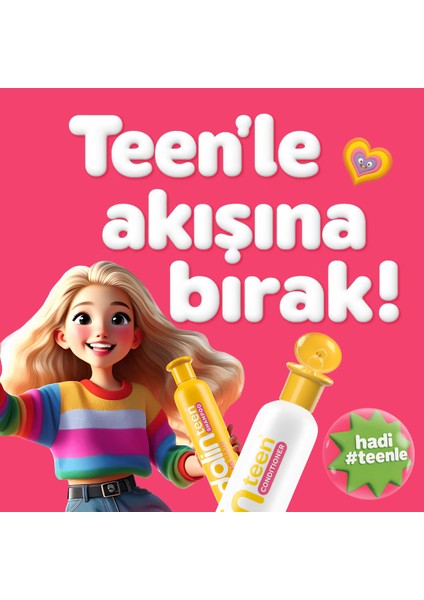 Teen Xlong Hair Saç Kremi 190 ml