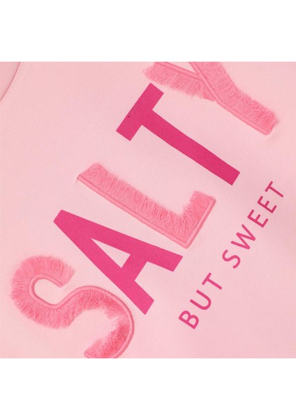 Kız Çocuk O Yaka Kısa Kol Yazlık Tişört - (7 Yaş-12 Yaş) - 32316 - Pembe fiyatları