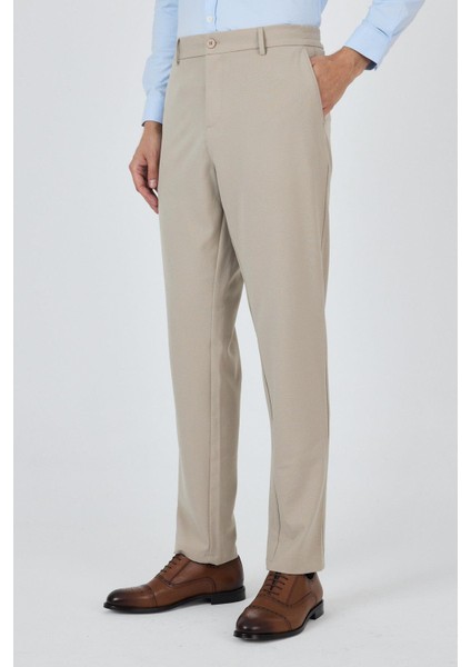 Bej Esnek Yandan Cepli Casual Standart Fit Jogger Pantolon 1003250119 fırsatları