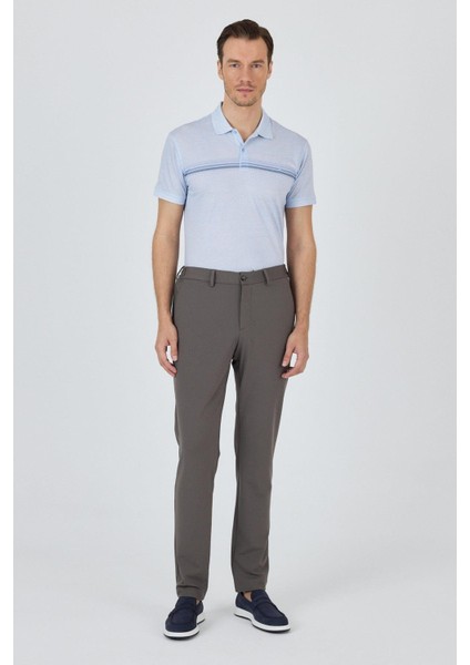 Koyu Vizon Esnek Yandan Cepli Casual Slim Fit Jogger Pantolon 1003250162 fiyatları