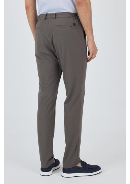 Koyu Vizon Esnek Yandan Cepli Casual Slim Fit Jogger Pantolon 1003250162 indirimleri