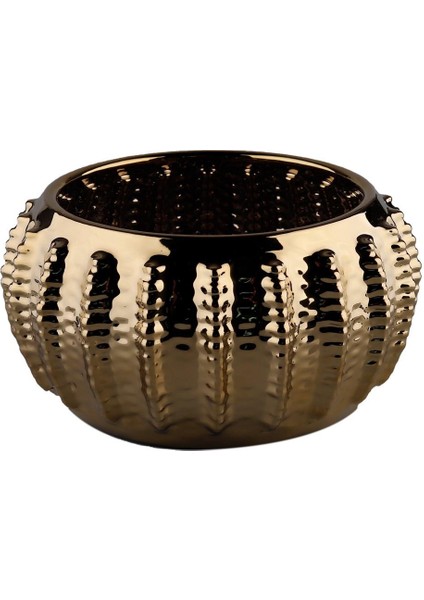 Lucky Art Gold Düğmeli Çiçeklik 20 cm fiyatları