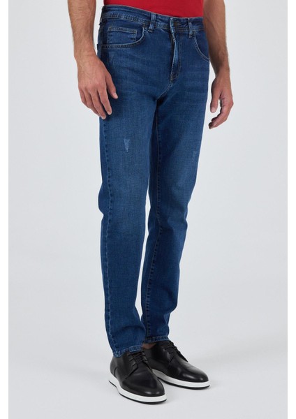 Mavi Gabardin 5 Cep Düz Paça Casual Slim Fit Pamuklu Denim Pantolon 1023250150 modelleri