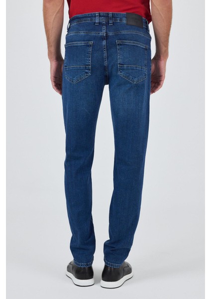 Mavi Gabardin 5 Cep Düz Paça Casual Slim Fit Pamuklu Denim Pantolon 1023250150 indirimleri