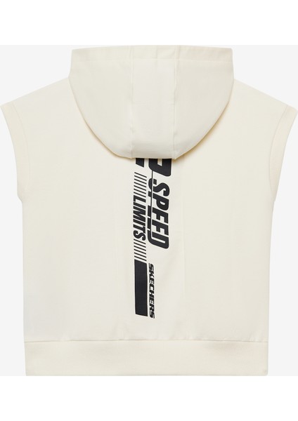 B 2 Yard Fleece Sleeveless Sweatshirt Büyük Erkek Çocuk Off White Sweatshirt SK2510076-102 fiyatları
