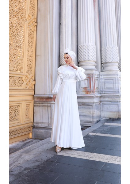 Tesettür Abiye Berrak modelleri