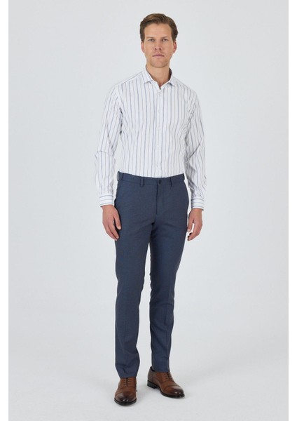 Mavi Filafil Yan Cep Açık Paça Slim Fit Ayarlanabilir Kemer Pantolon 1003250123 fiyatları