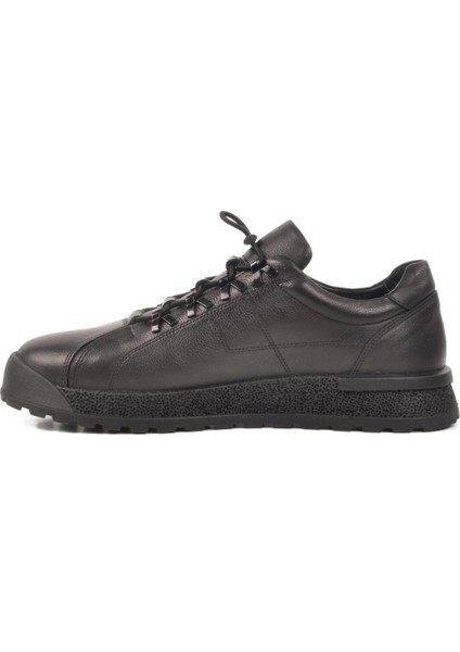 3K1820 Siyah Hakiki Deri Erkek Sneaker fiyatları