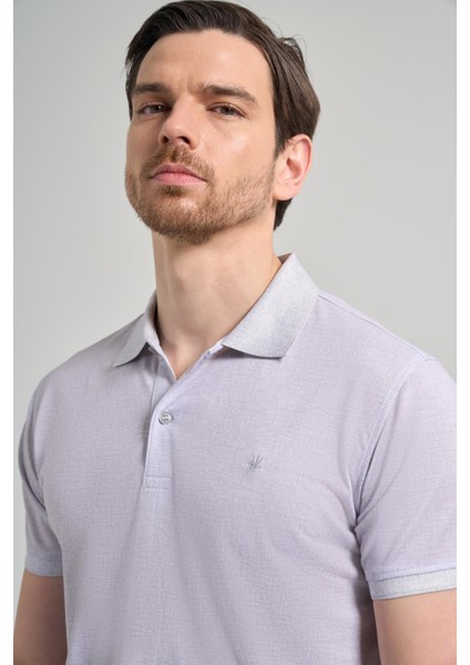 Gri Kısa Kol Baskılı Pike Polo Yaka Cepsiz Esnek Casual Slim Fit Tişört 1011250151 fırsatları