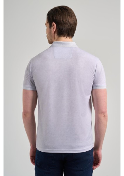 Gri Kısa Kol Baskılı Pike Polo Yaka Cepsiz Esnek Casual Slim Fit Tişört 1011250151 indirimleri