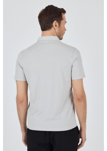 Gri Kısa Kol Düz Suprem Polo Yaka Cepsiz Pamuklu Casual Slim Fit Tişört 1011250164_100 indirimleri