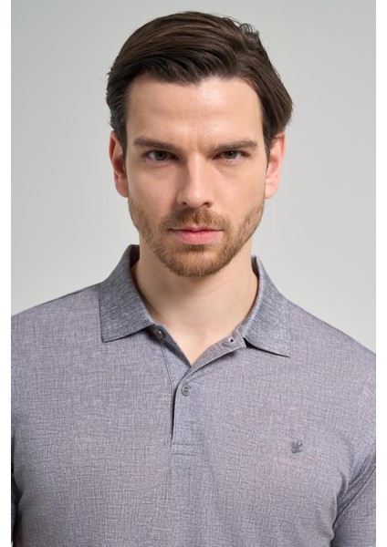 Siyah Kısa Kol Baskılı Pike Polo Yaka Cepsiz Esnek Casual Slim Fit Tişört 1011250151 fırsatları