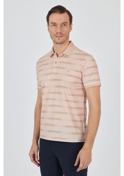 Kısa Kol Baskılı Pike Polo Yaka Cepsiz Slim Fit Tişört 1011250170 modelleri