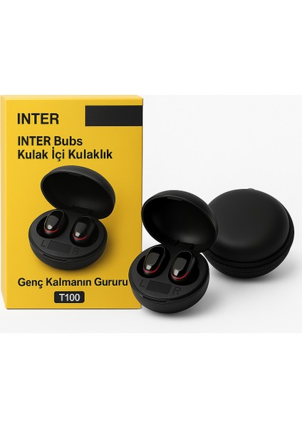 Buds Air T100 Siyah Kulakiçi Kulaklık Tws Kılıf modelleri