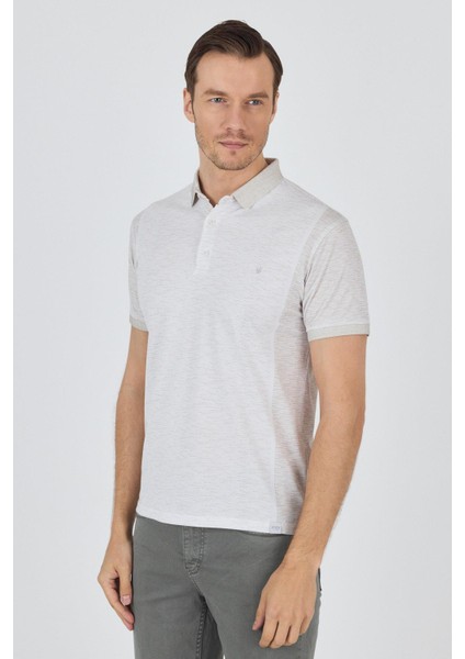 Kısa Kol Baskılı Pike Polo Yaka Cepsiz Slim Fit Tişört 1011250167 modelleri